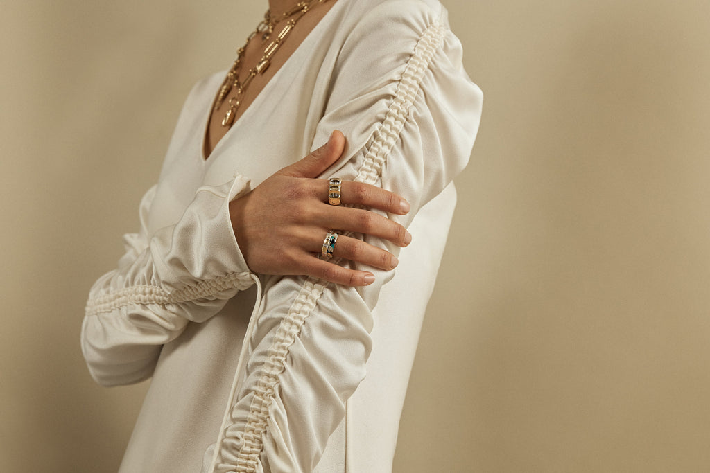 Aegean Ring in Gold & Diamonds