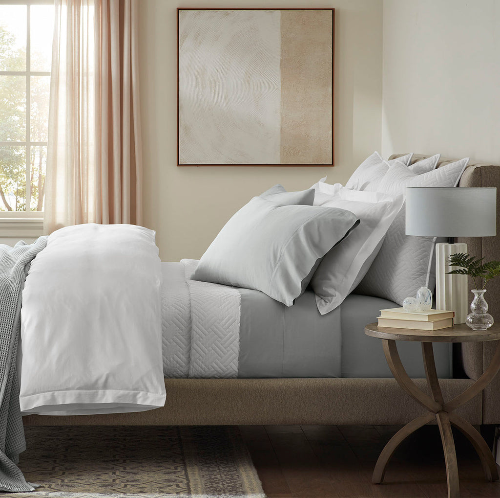 Signature Hemmed Sheet Set in Shore