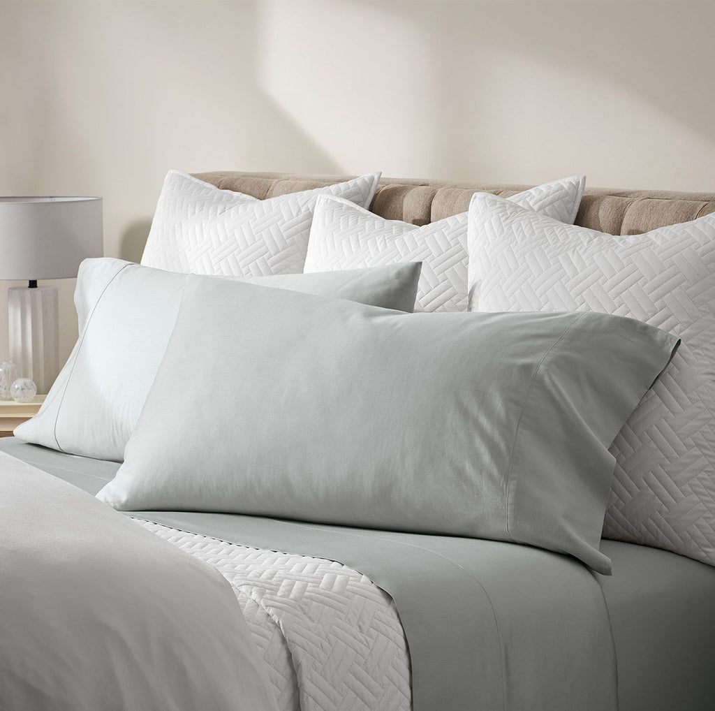 Signature Hemmed Sheet Set in Shore