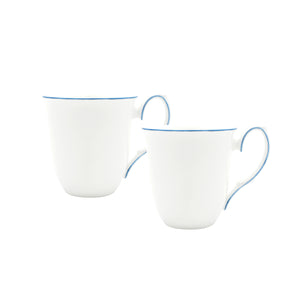 Amelie Royal Blue Set of 2, Mugs