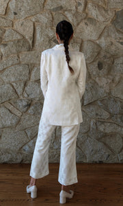 Loewe Brocade Ivory Bridal Suit