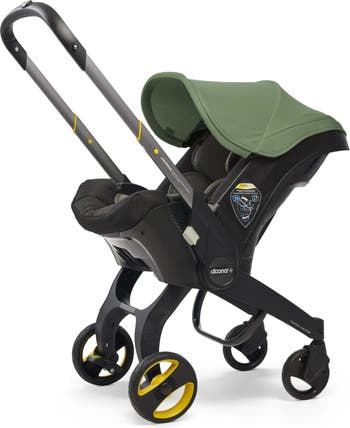 Convertible Infant Car Seat/Compact Stroller System with Base