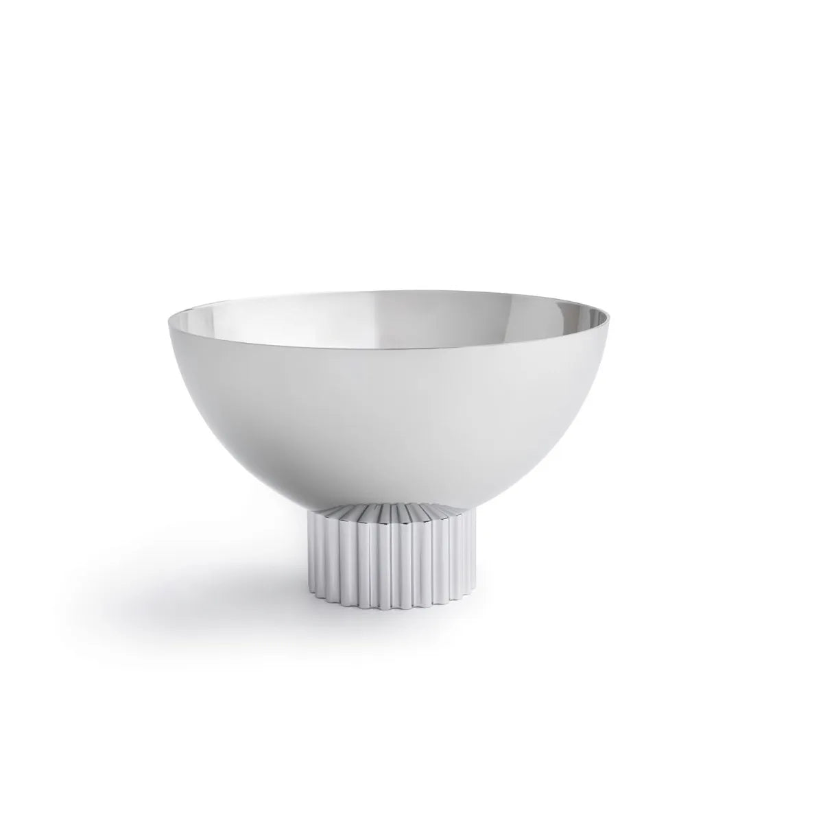 ANNA New York Striations Nut Bowl, Silver