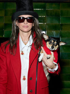 Bowery Bear Button Down Shirt RTW LINGUA FRANCA NYC