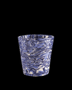 Marbled Ceramic Tumbler in Blue