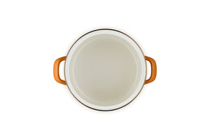 Le Creuset Classic Round Stockpot with Gold Rim , 6 qt., Persimmon