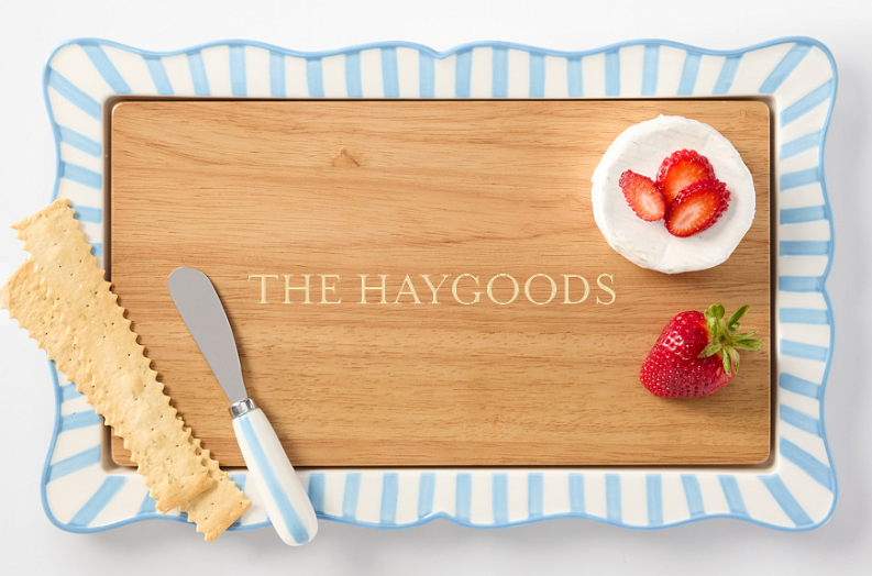 Ceramic Cheese Board Set