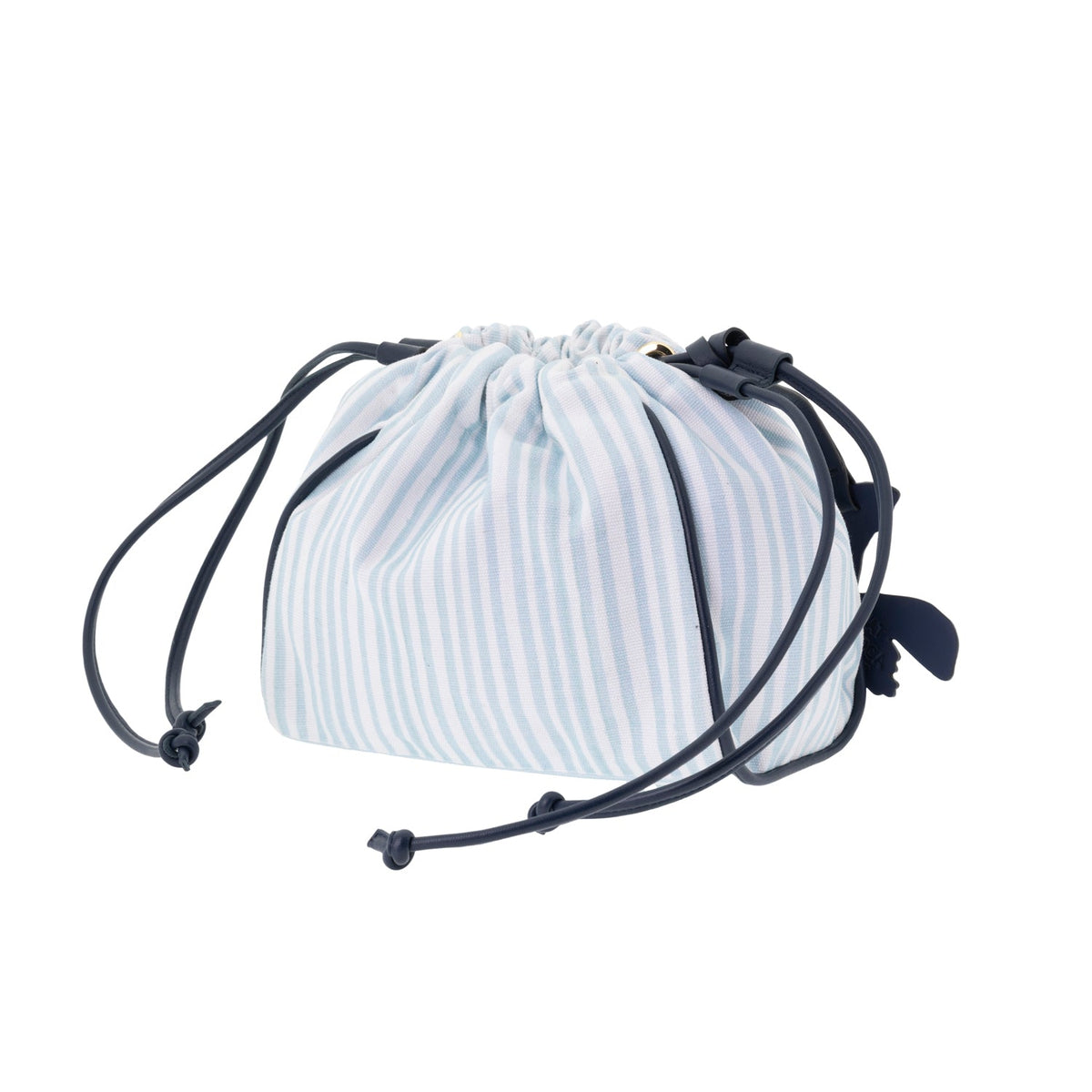 "The Grand Tour Collection" Pouch in Hand Painted Blue