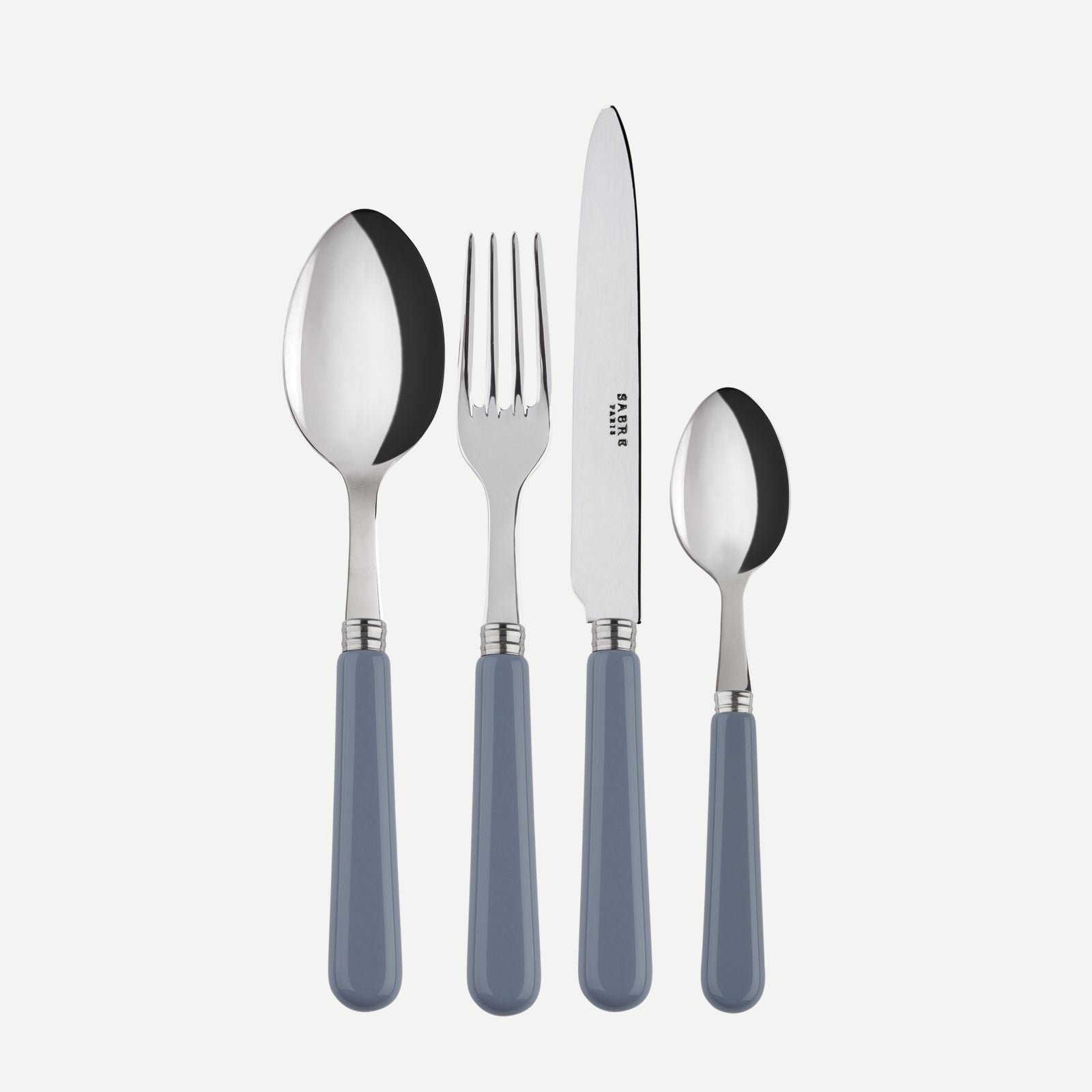 4 pieces cutlery set (Grey)