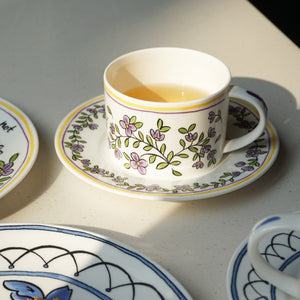 Forget Me Not Cup and Saucer