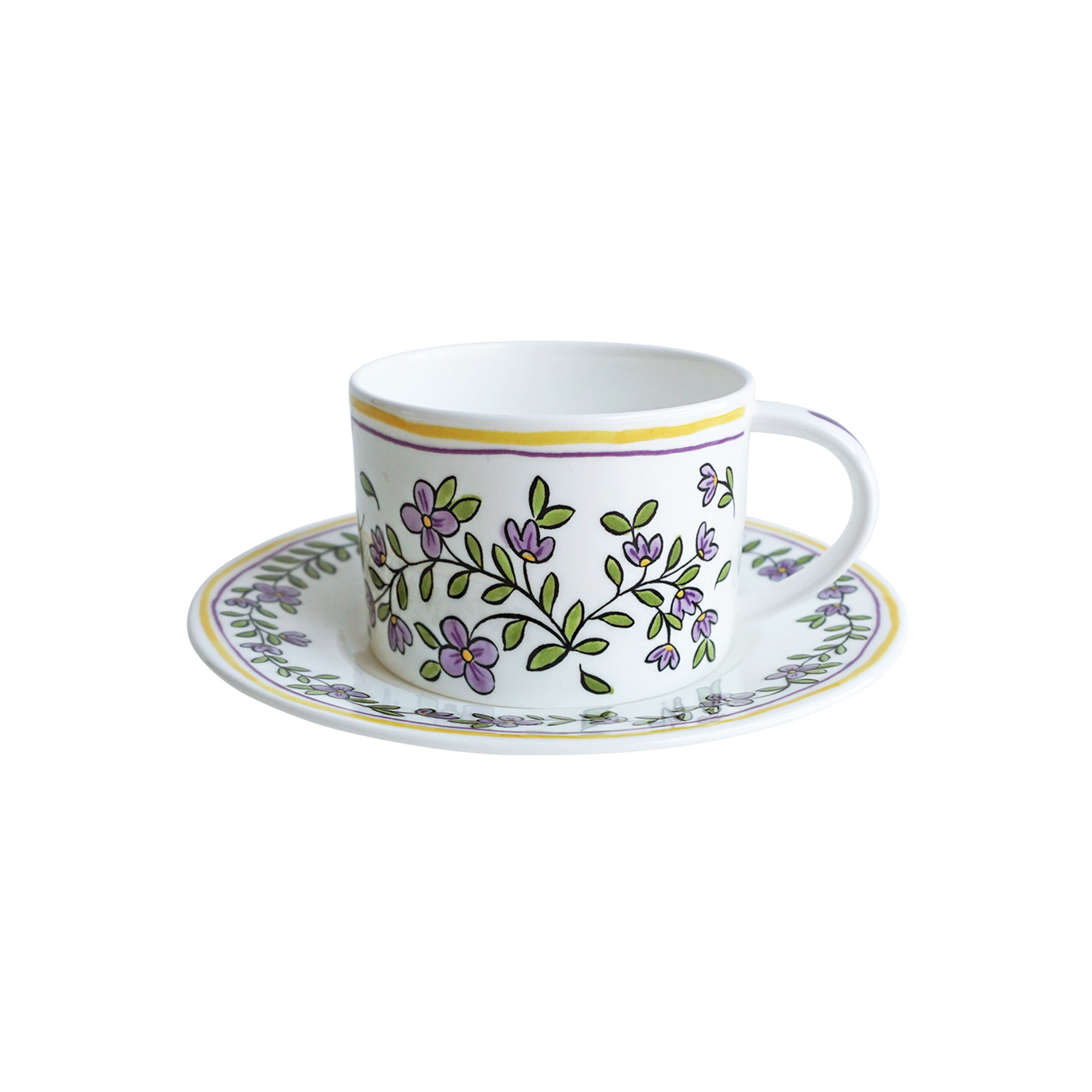 Forget Me Not Cup and Saucer