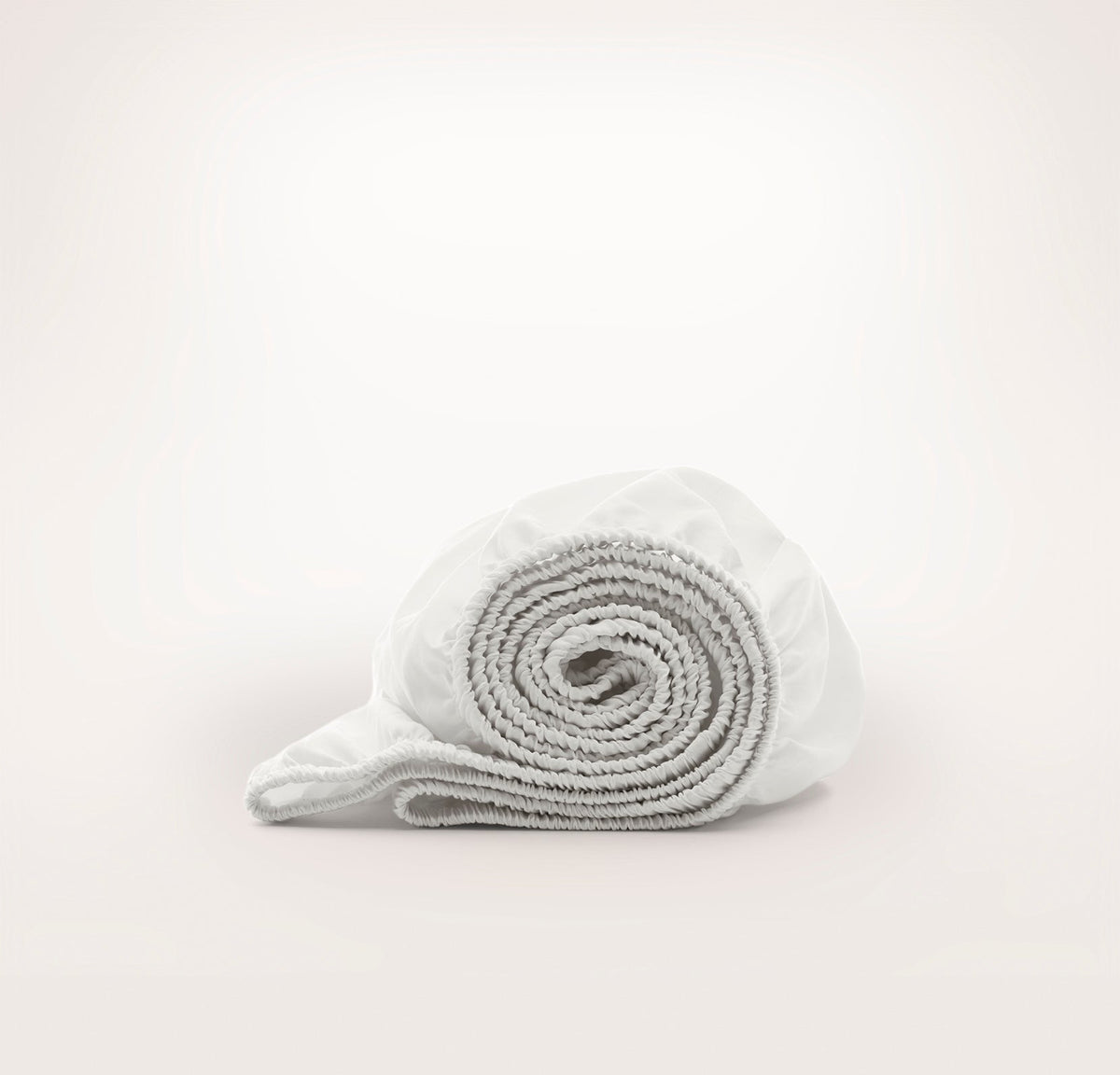 Signature Hemmed Fitted Crib Sheet in White