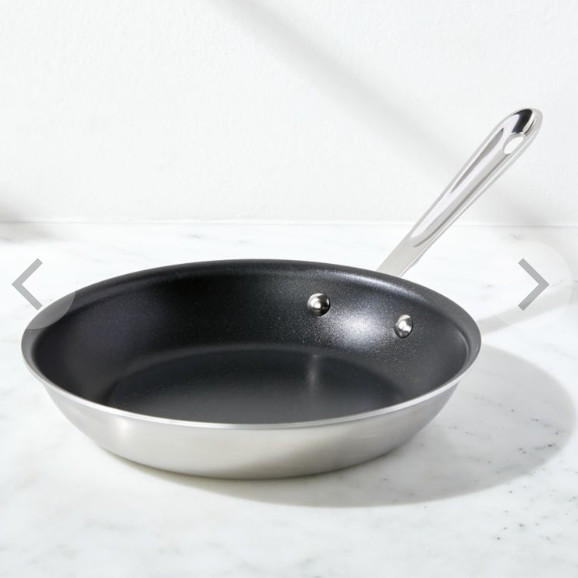 All-Clad © d5 Pro Brushed Stainless Steel 10" Non-Stick Fry Pan