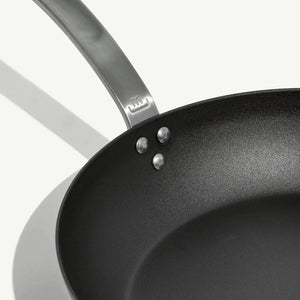 Seasoned Carbon Steel Frying Pan 12"