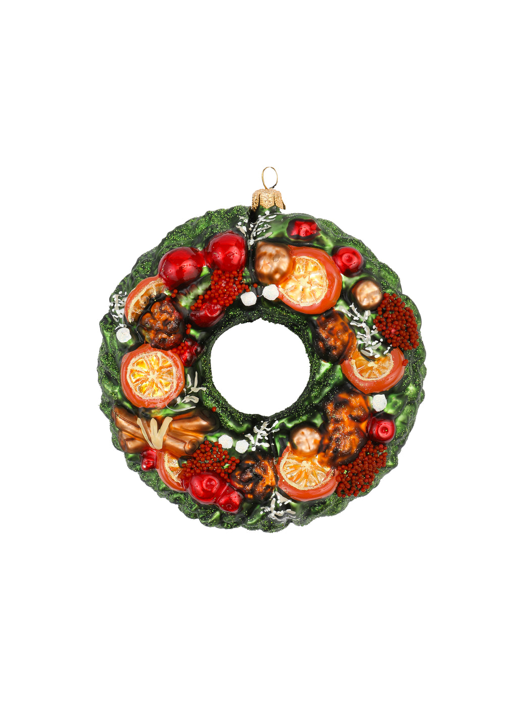 Dried Fruit Wreath Ornament