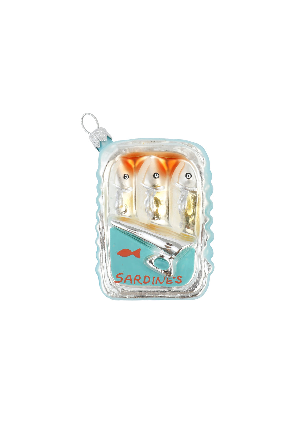 Sardines in Blue Ornament