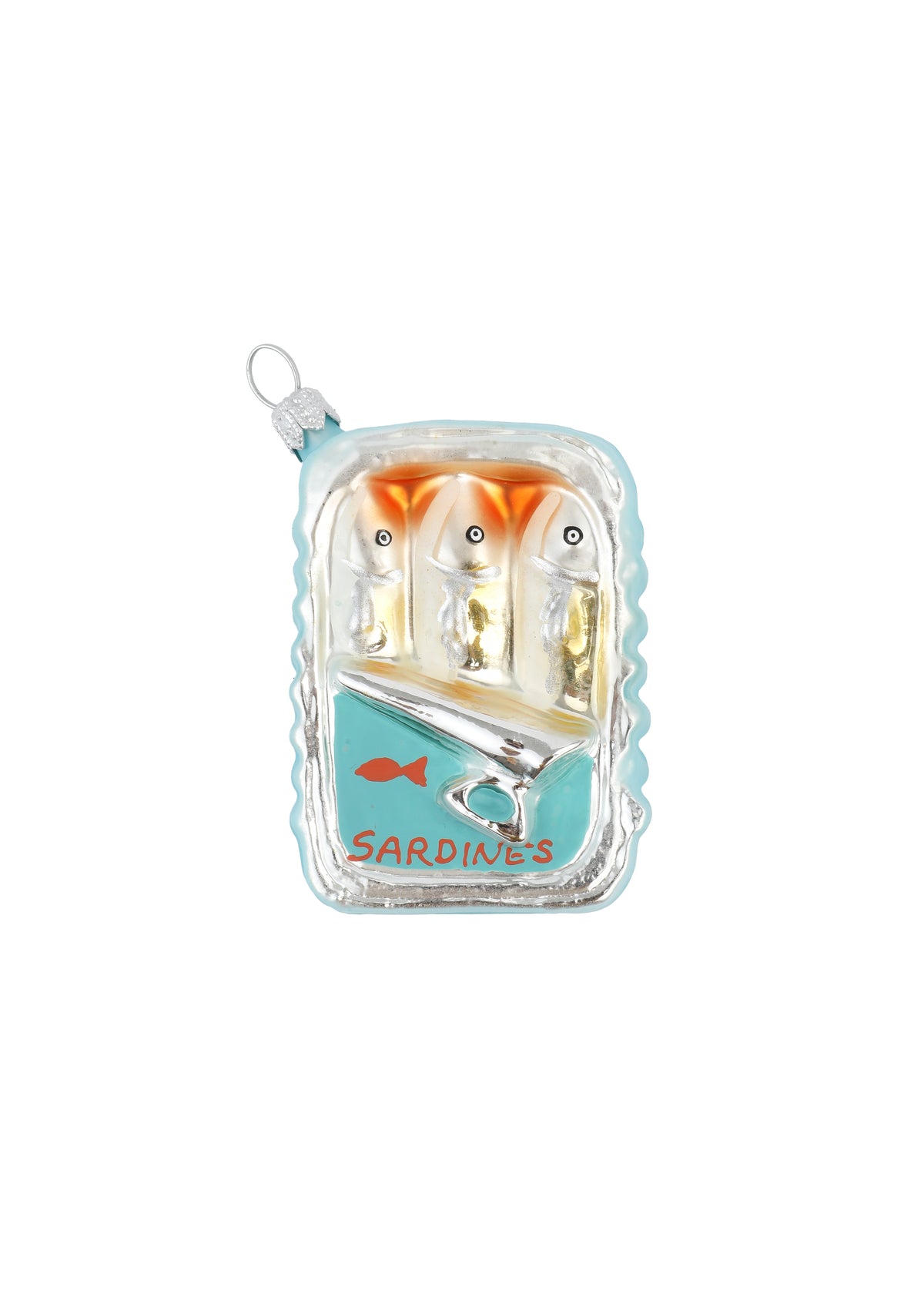 Sardines in Blue Ornament
