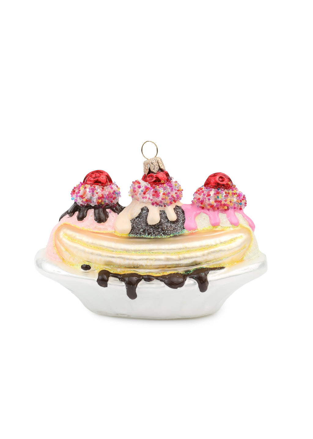 Banana Split Large Ornament