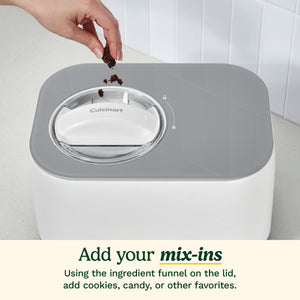 Freeze Ease 1-Quart Ice Cream Maker in White and Gray