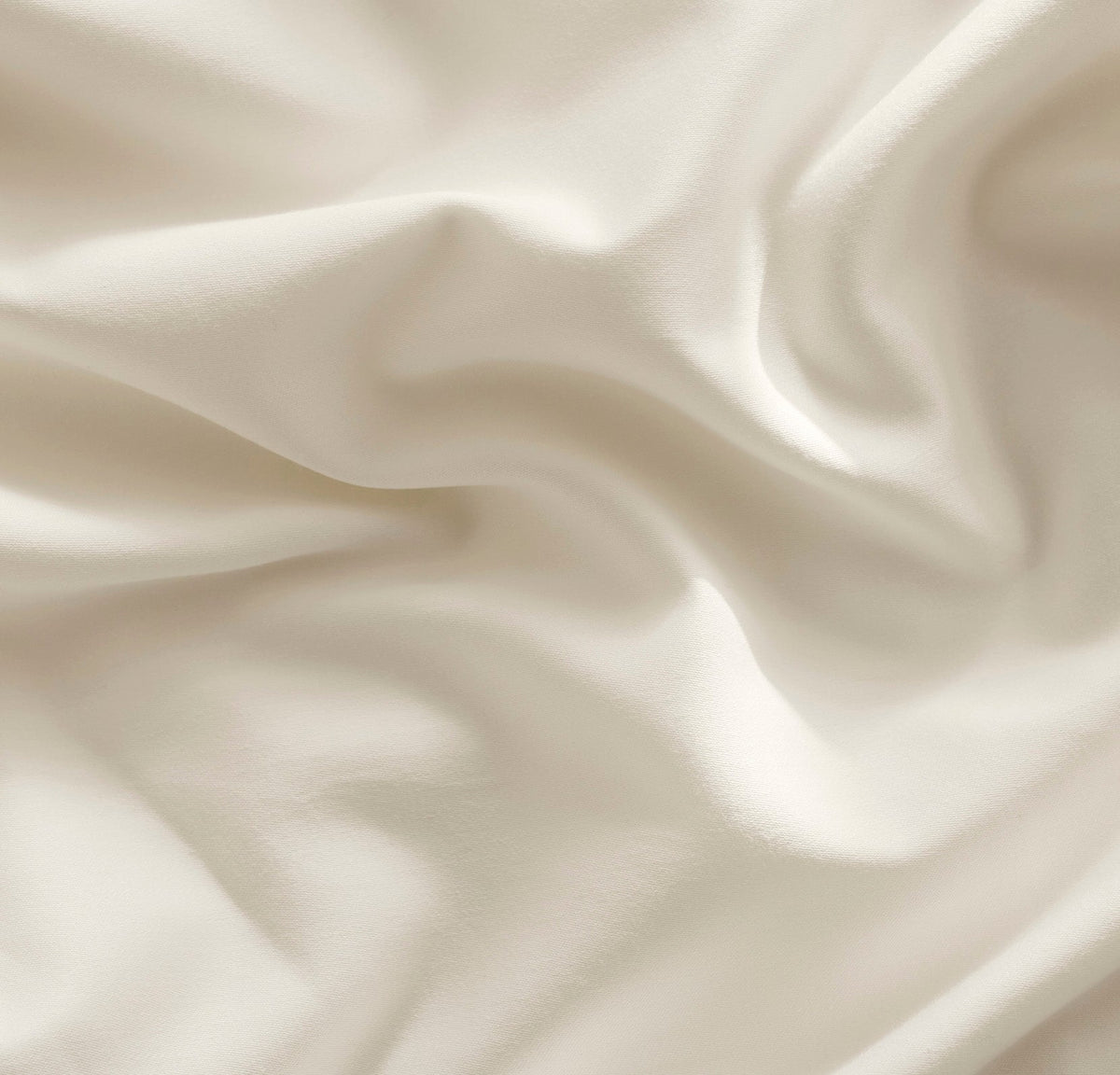 Percale Hemmed Pillowcase Set in Cream