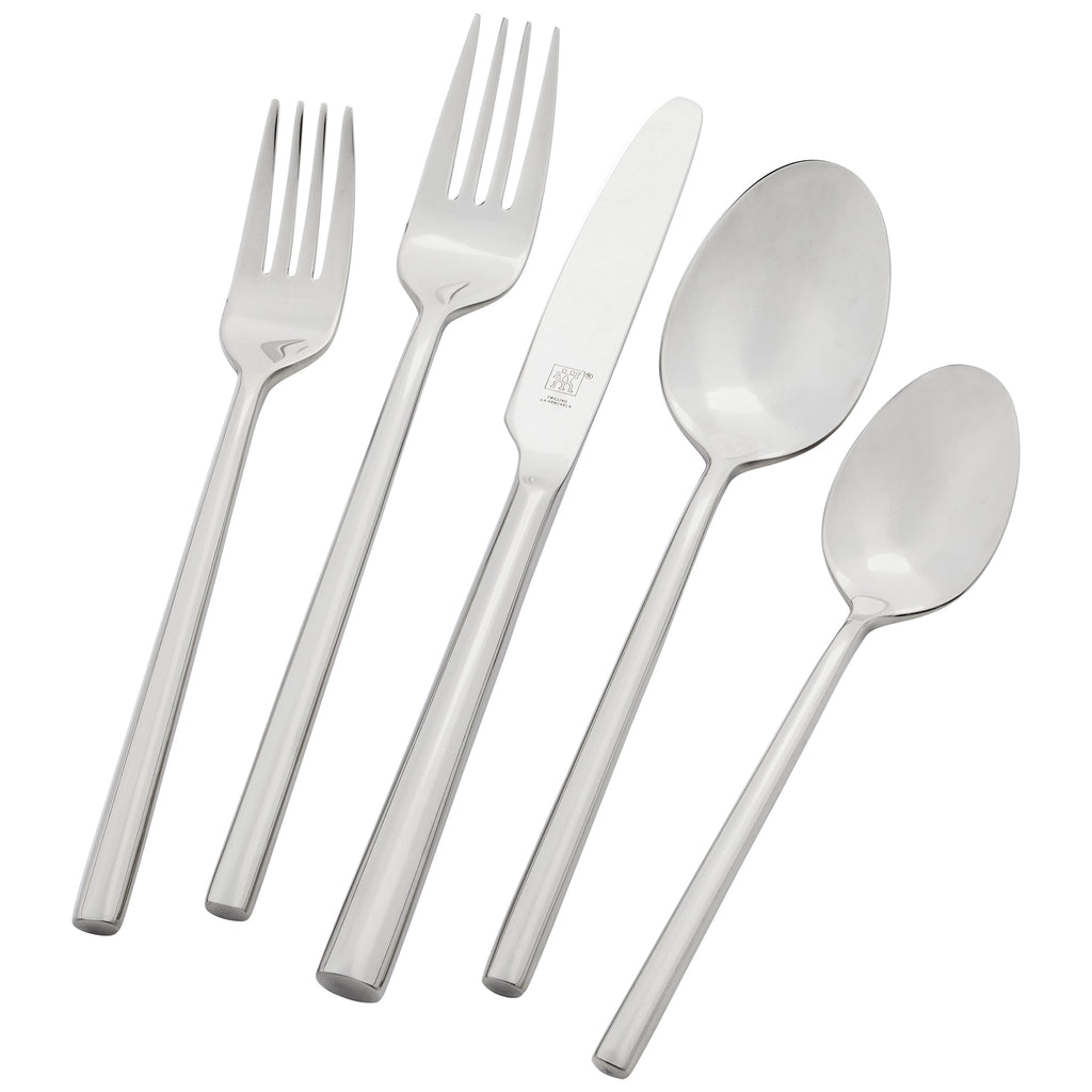 Aberdeen 20-pc 18/10 Stainless Steel Flatware Set