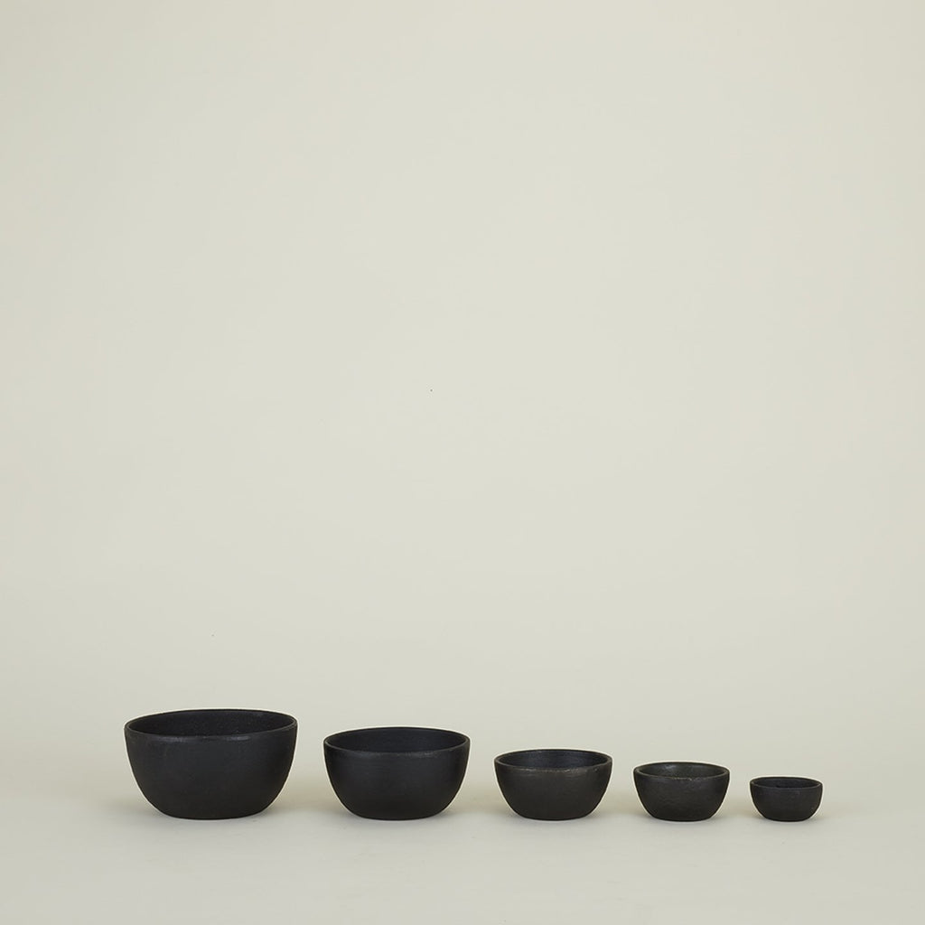 Cast Iron Bowl Set, Set of 5