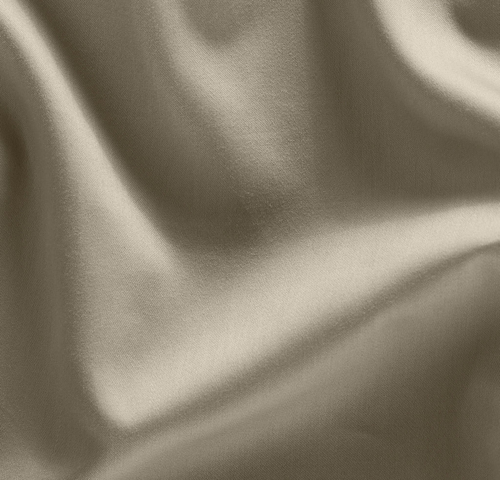 Percale Hemmed Sheet Set in Oak