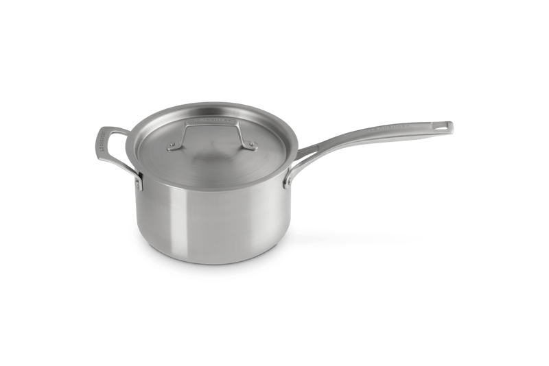 Essential Stainless Steel Saucepan, 4 qt.