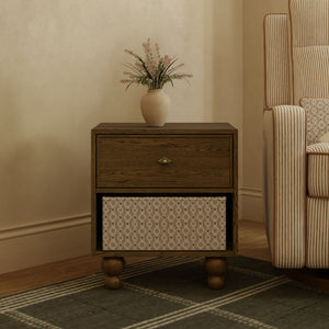 Astre Assembled Nightstand by Nate Berkus in Toffee