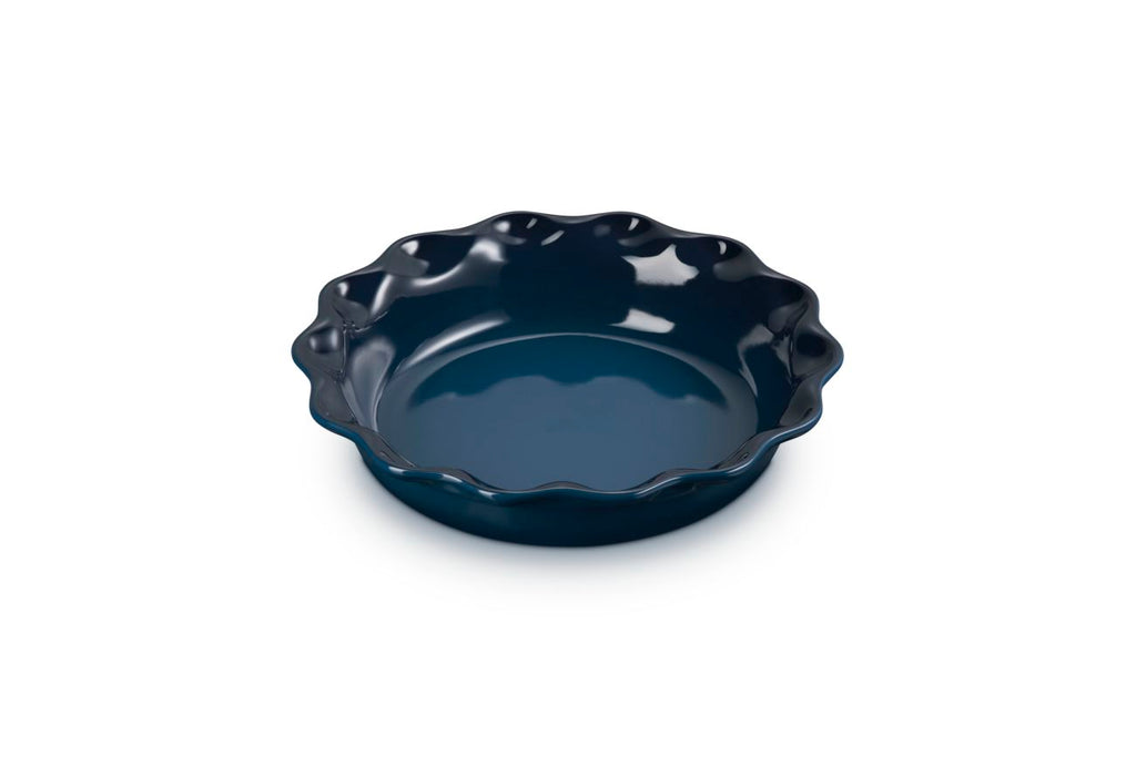 Heritage Fluted Pie Dish in Nuit