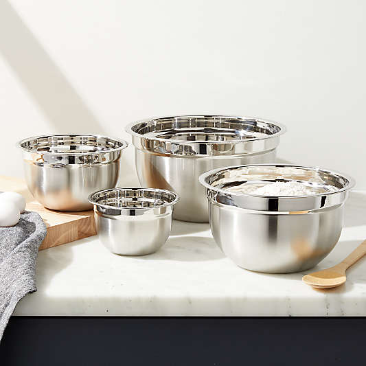 4 Piece Stainless Steel Bowls