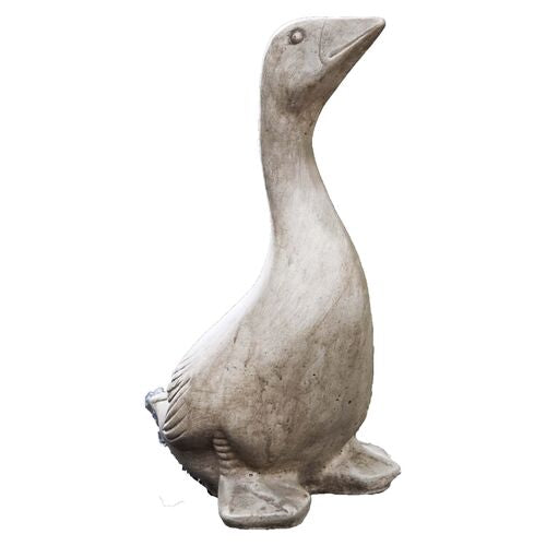 14" Kate's Goose Outdoor Statue, Gray