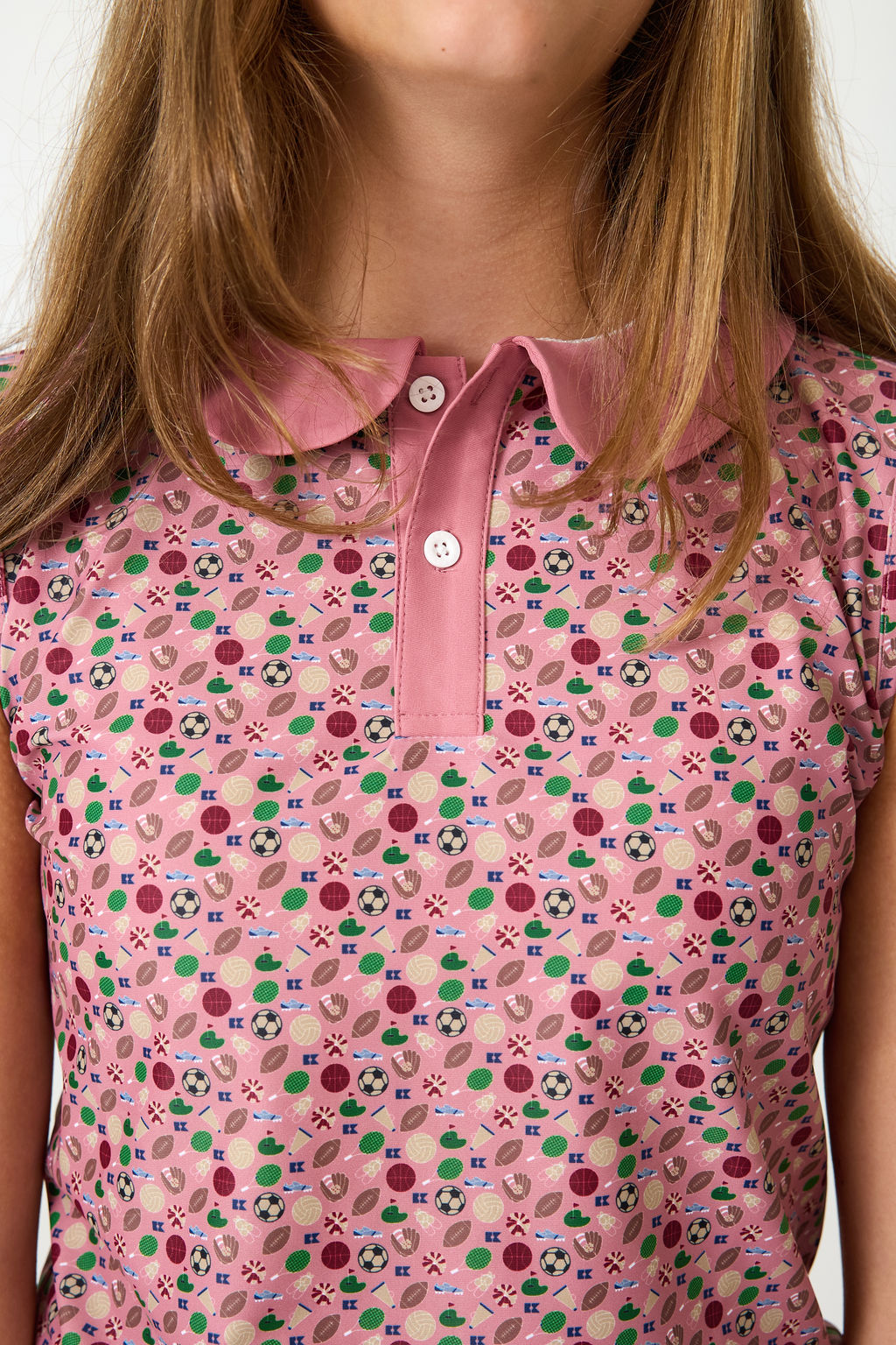 Girly Girl Tank in Champions Print