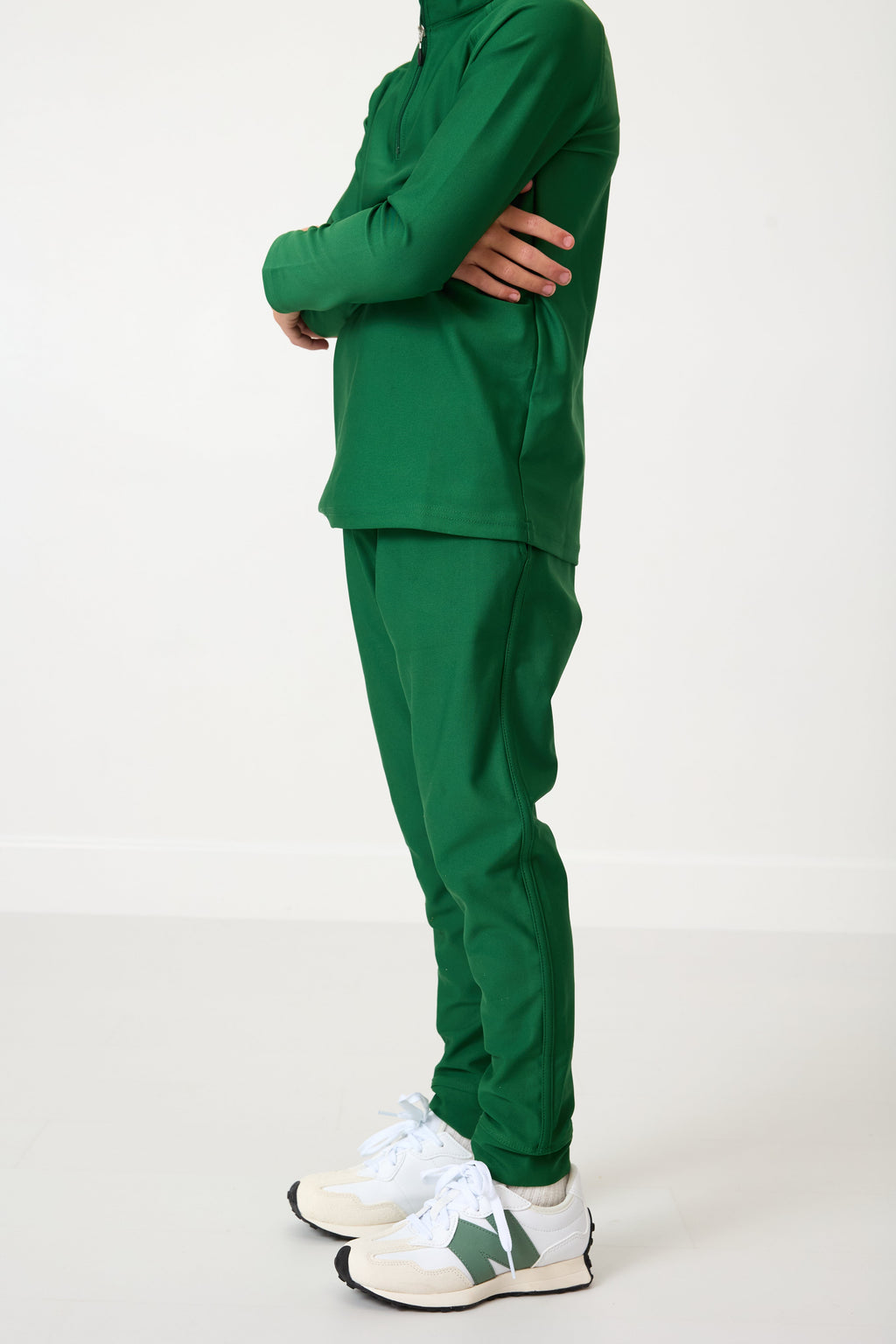 Warm-Up Joggers in Dark Green