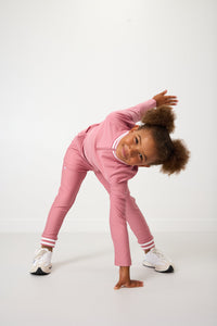 Warm-Up Jogger in Dusty Pink