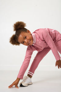 Half-Zip in Dusty Pink