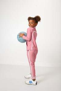 Warm-Up Jogger in Dusty Pink