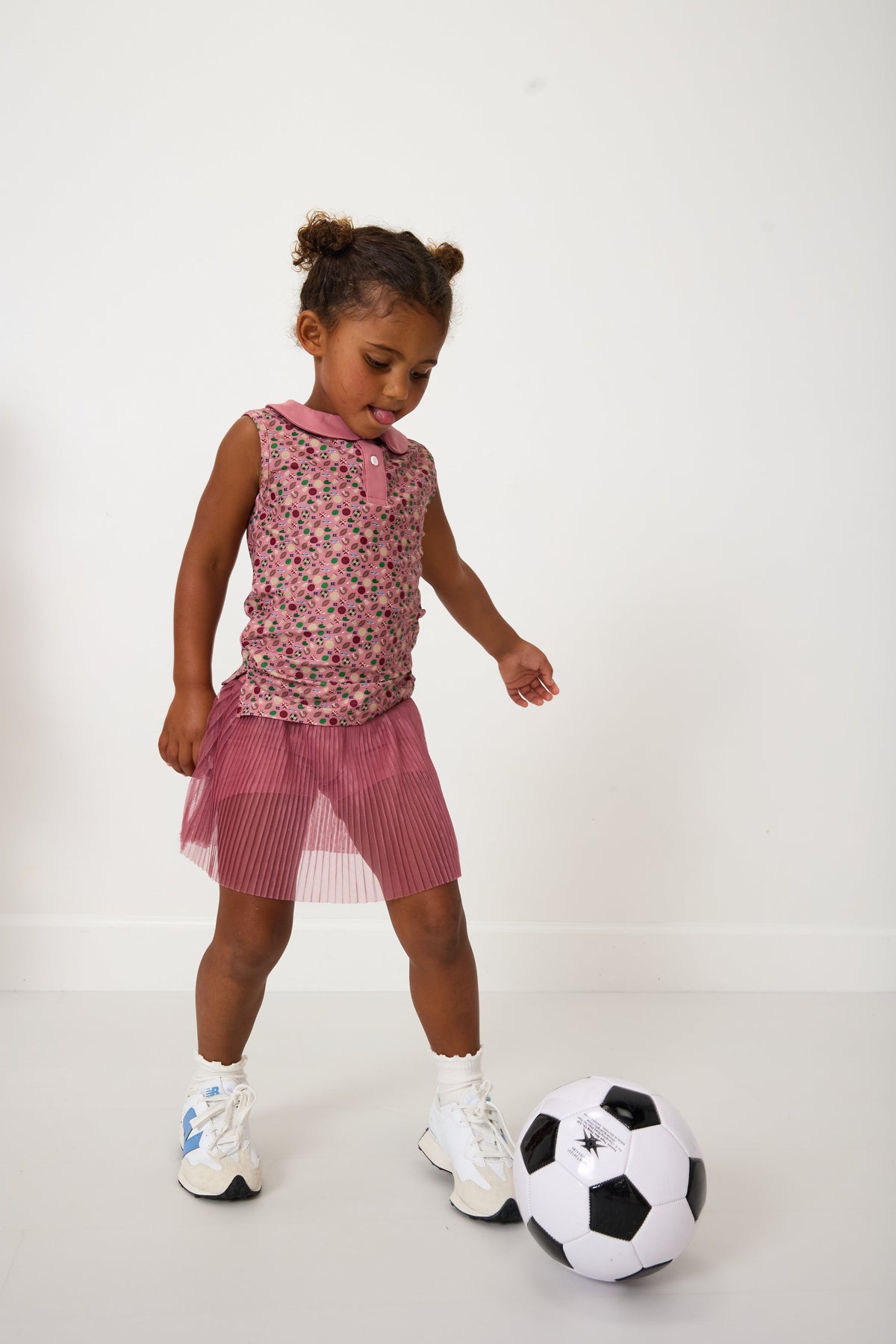 Girly Girl Tank in Champions Print