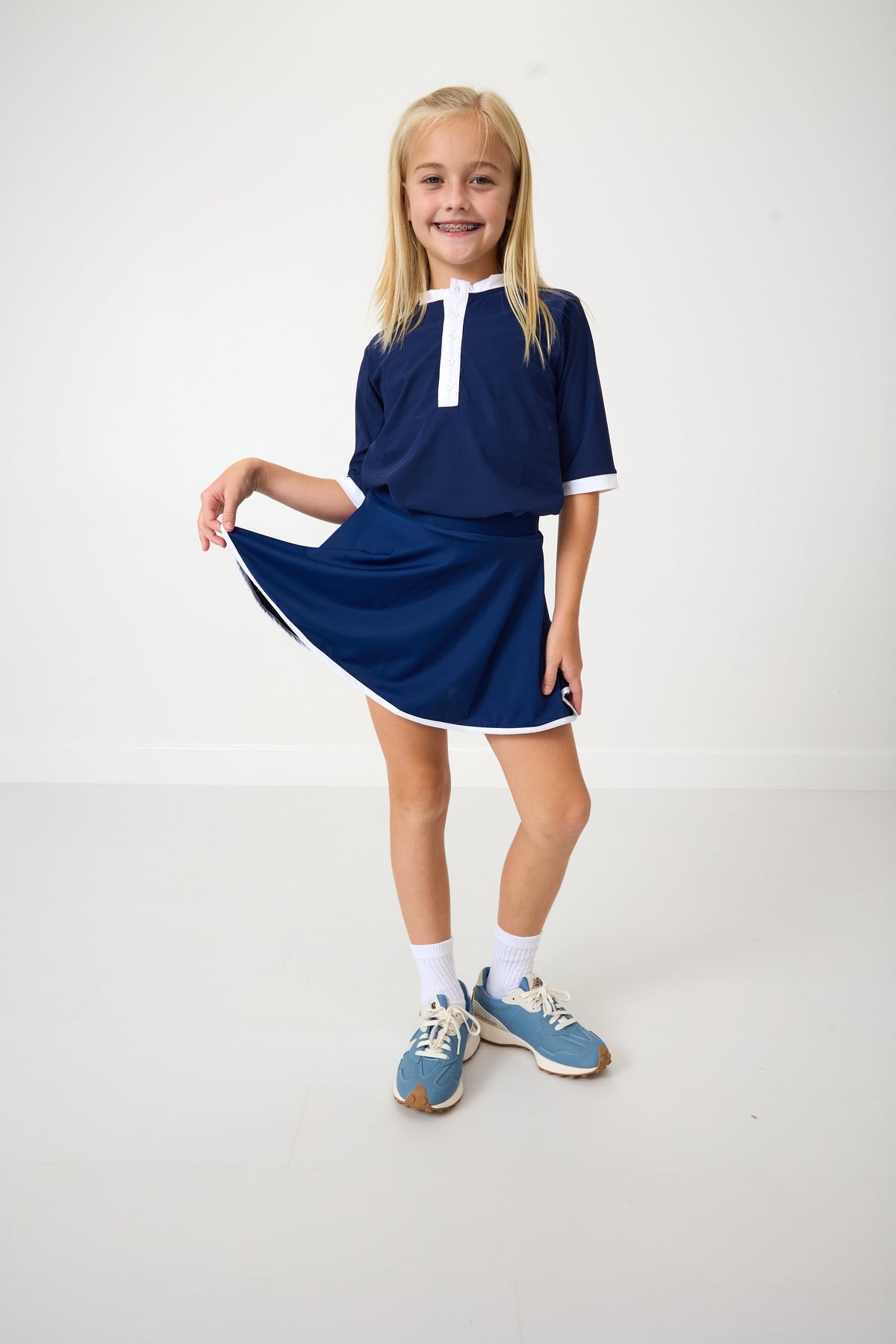 Twirly Skort in Navy