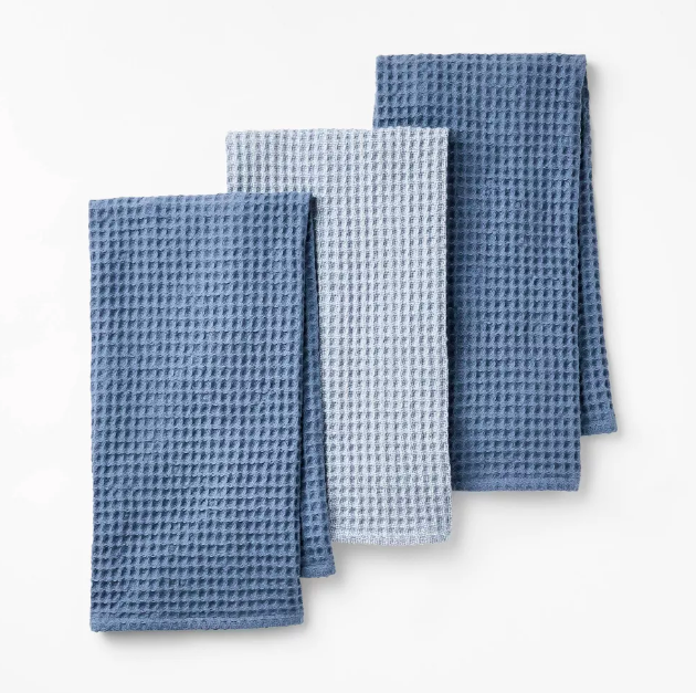 3pc Waffle Kitchen Towels - Figmint™