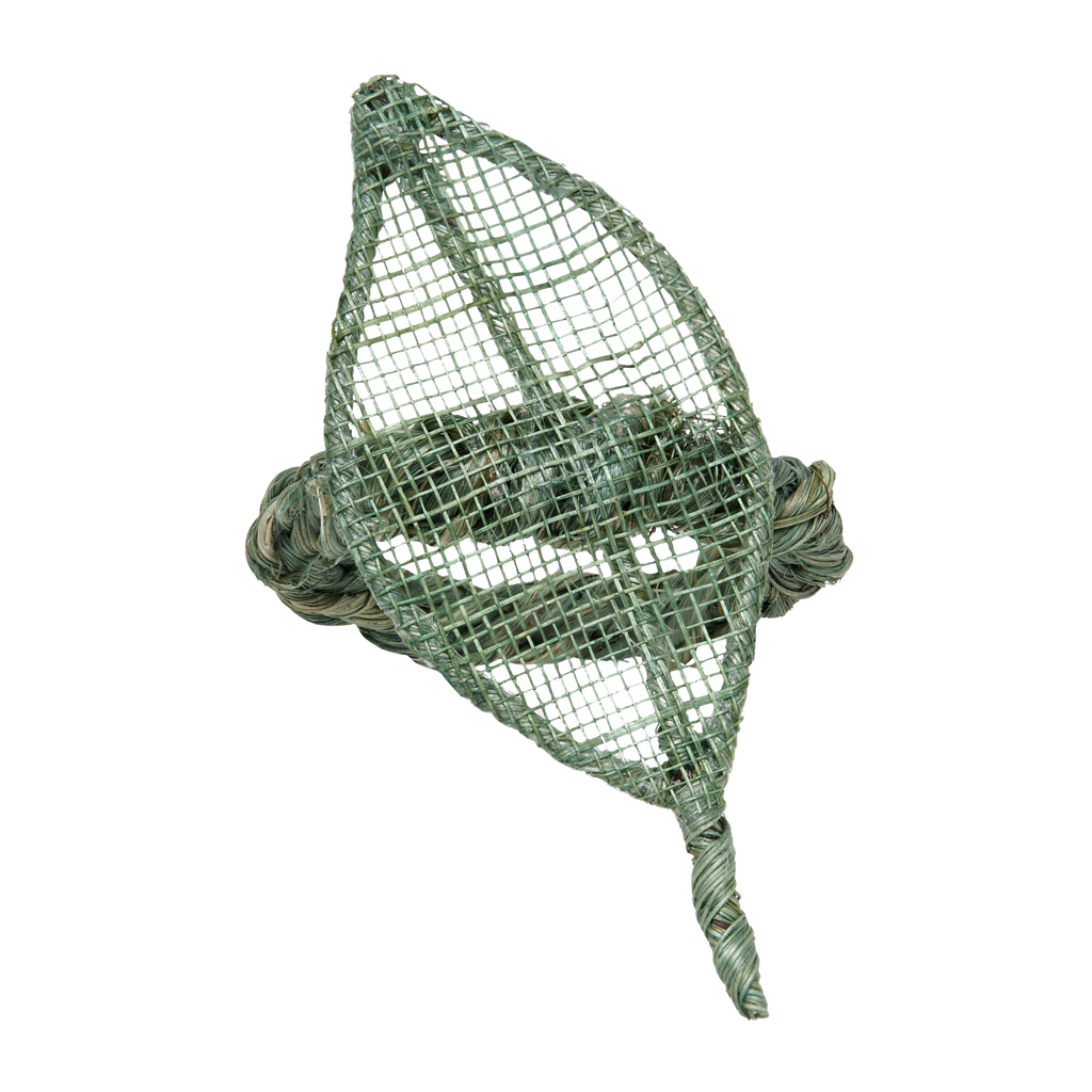 Leaf Napkin Ring in Leaf Green, Set of Four