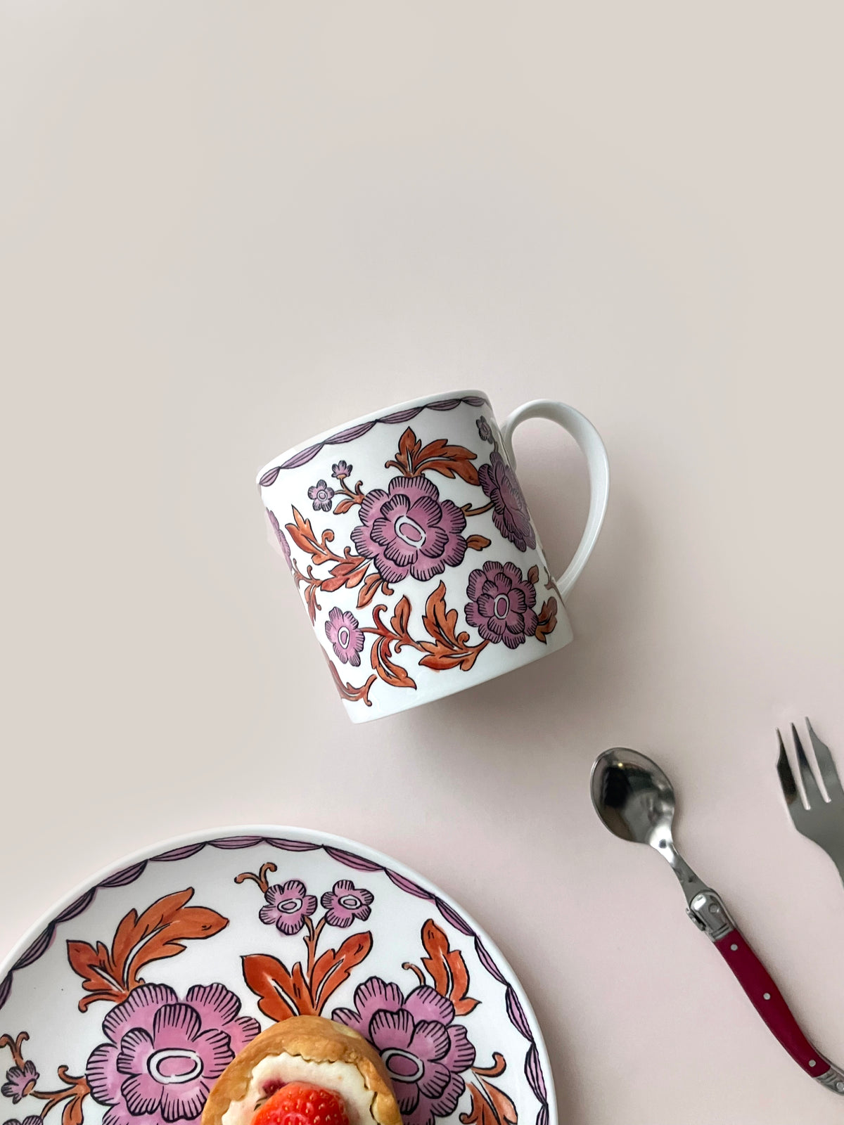 Heritage Rosa Rugosa Mug 2