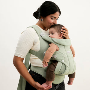 Baby Carrier Hold in Woven Light Green