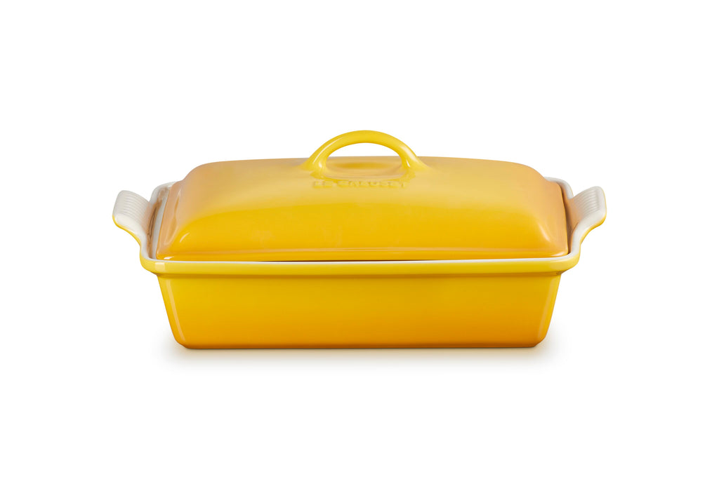 Le Creuset Heritage Rectangular Casserole, 4 qt., Nectar