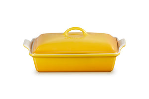 Le Creuset Heritage Rectangular Casserole, 4 qt., Nectar