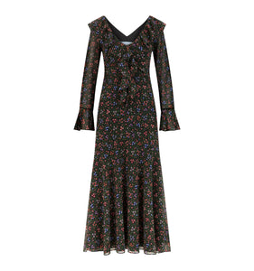 The Edwina Dress in Woodland Floral