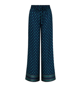 The Maxime Pant in Juniper Foulard