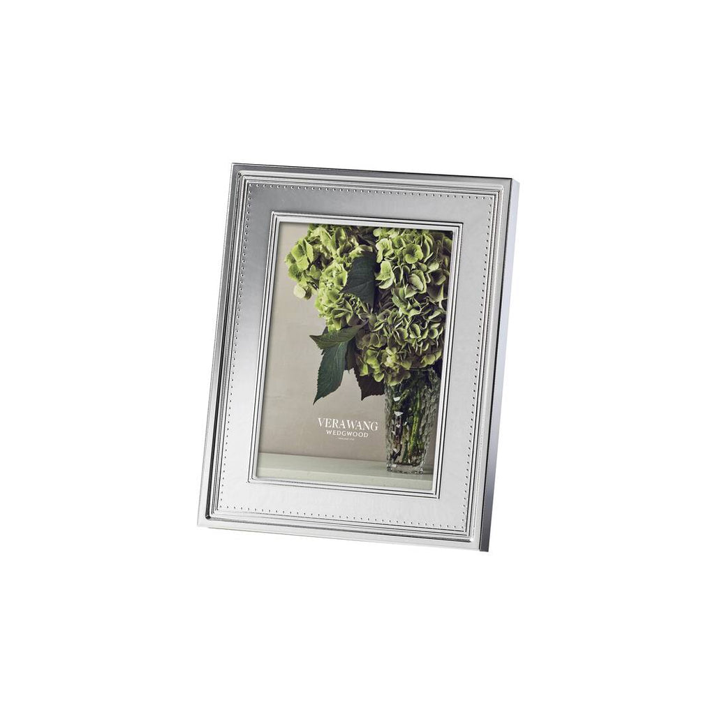 Vera Wang Grosgrain Picture Frame 5x7 in Silver
