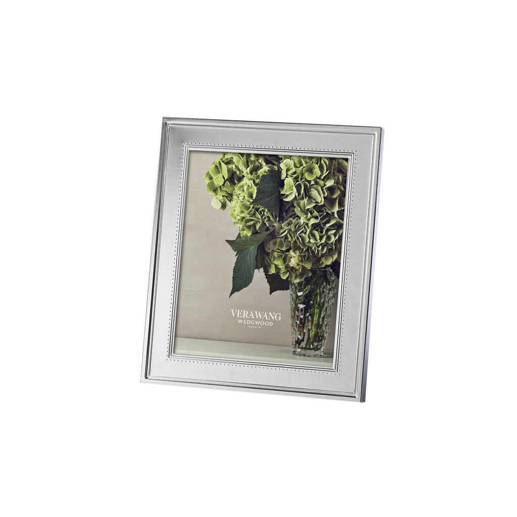 Vera Wang Grosgrain Picture Frame 8x10 in Silver