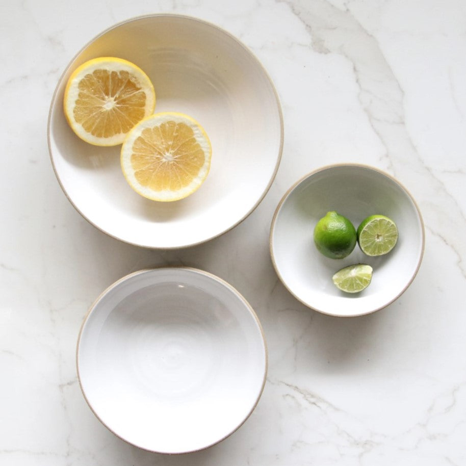 8.5", 10", and 13" Shallow Serving Bowl Bundle